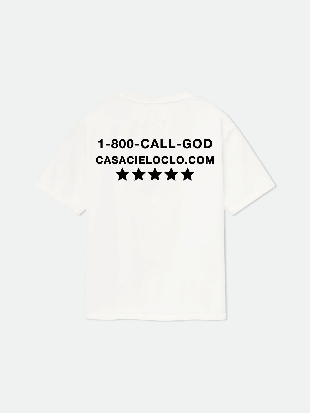 CALL GOD TEE / WHITE