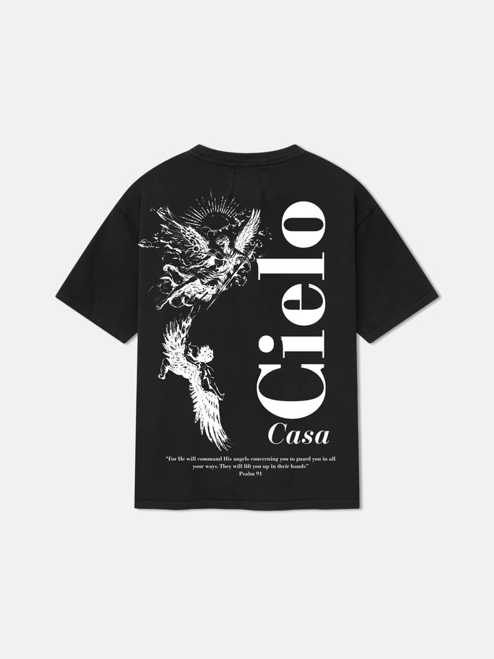 PSALM 91 TEE / BLACK