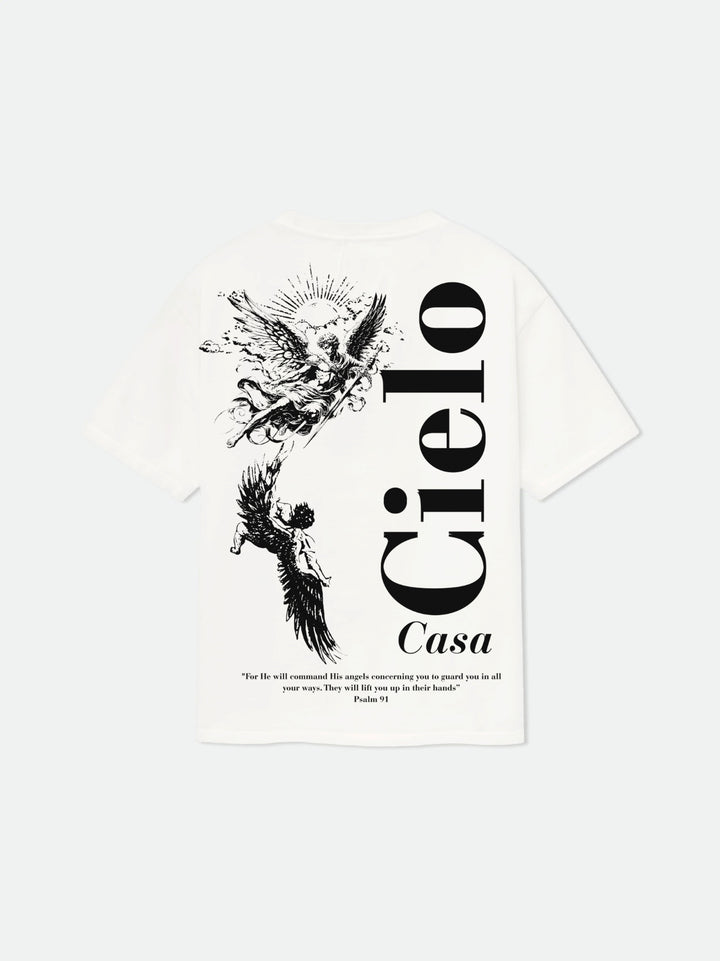 PSALM 91 TEE / WHITE