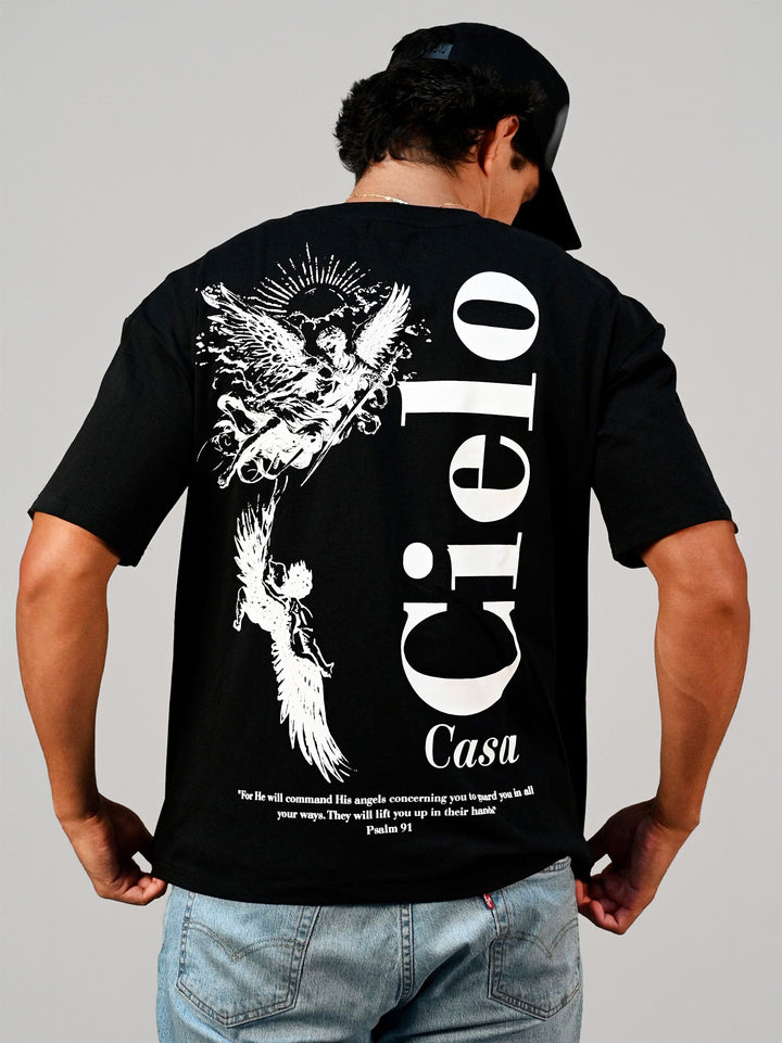 PSALM 91 TEE / BLACK