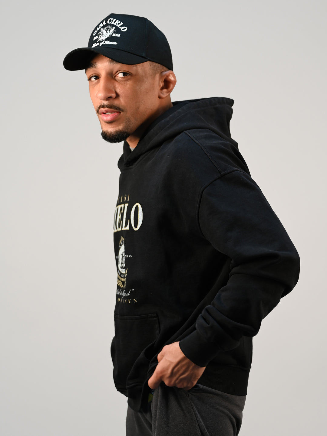 LORD IS MY SHEPHERD HOODIE / BLACK
