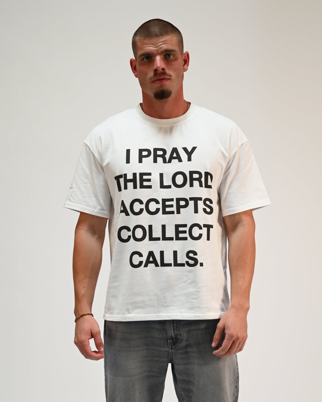 CALL GOD TEE / WHITE