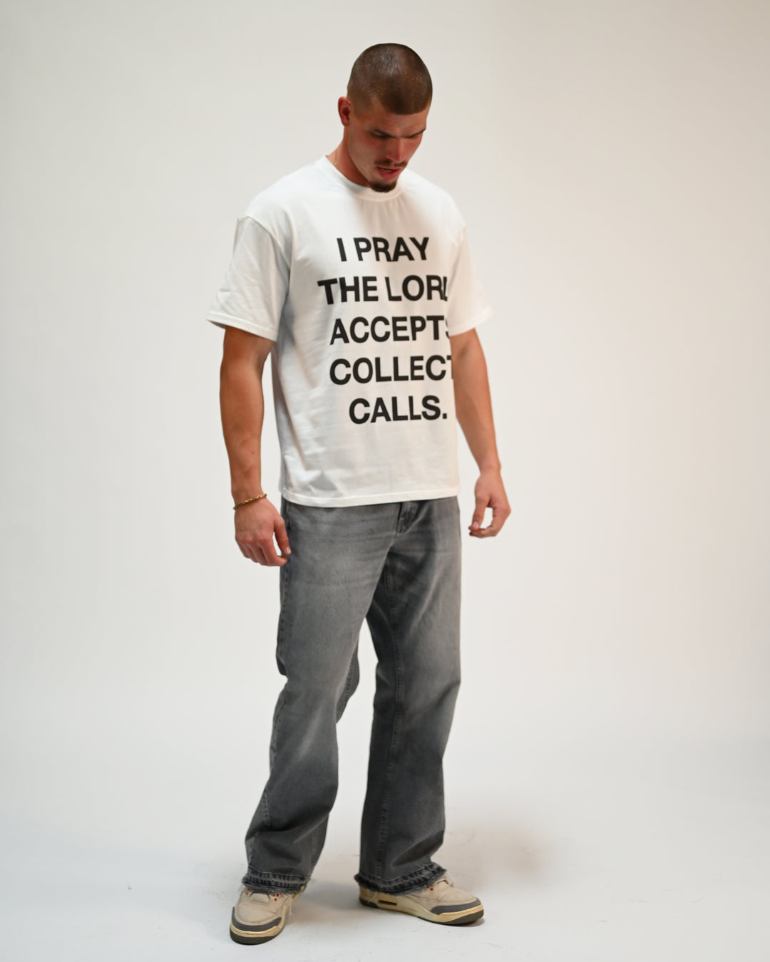 CALL GOD TEE / WHITE