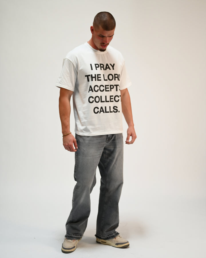 CALL GOD TEE / WHITE