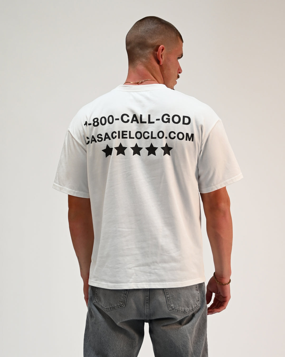 CALL GOD TEE / WHITE