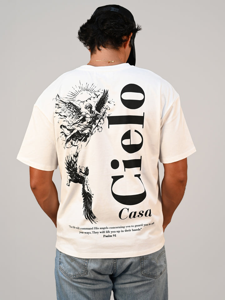 PSALM 91 TEE / WHITE