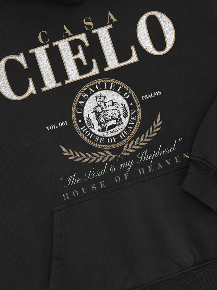 LORD IS MY SHEPHERD HOODIE / BLACK