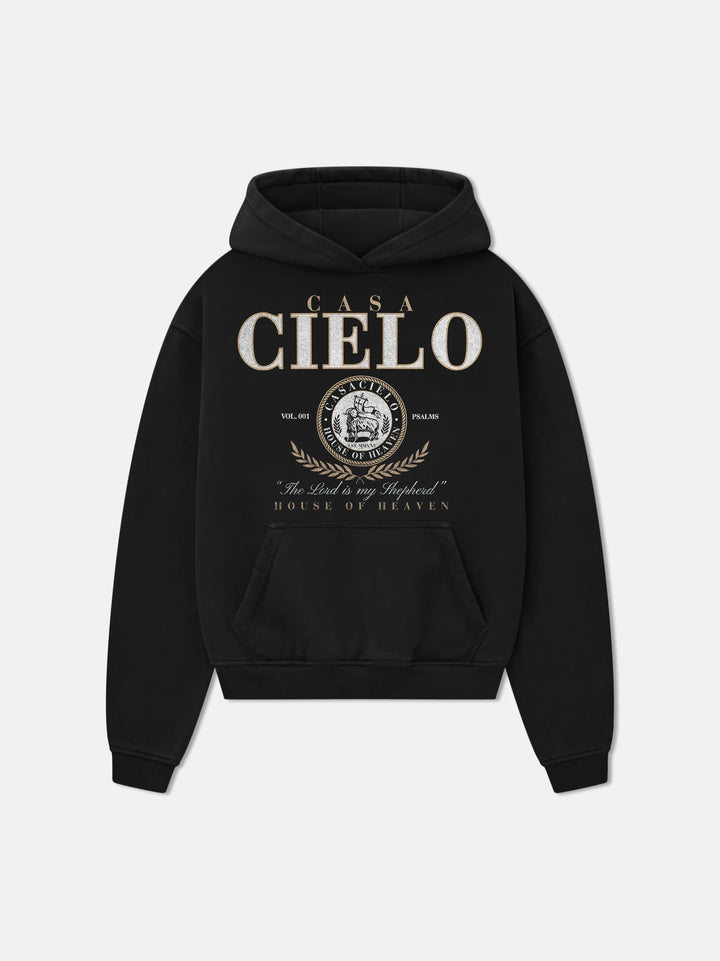 LORD IS MY SHEPHERD HOODIE / BLACK